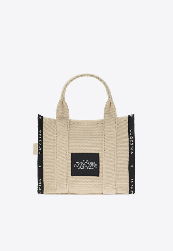 Marc Jacobs The Small Logo Jacquard Tote Bag Beige M0017025 0-263