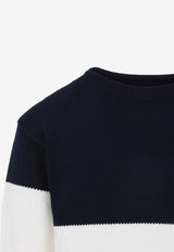 Colorblocked Knitted Sweater