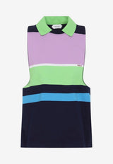 Striped Polo T-shirt