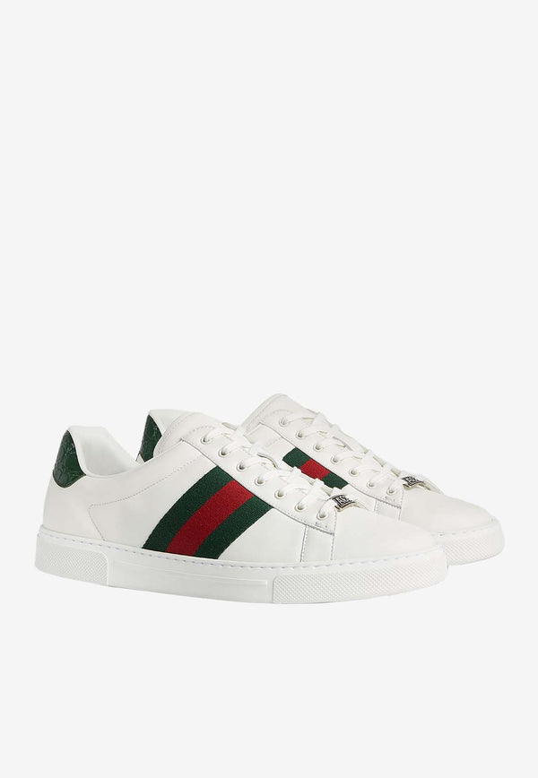 Ace Leather Low-Top Sneakers