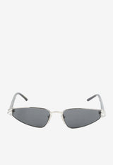 Geometric Logo Sunglasses