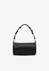 Gucci Mini Blondie Cylindrical Leather Shoulder Bag Black 760170AACPY/N_GUC-1000