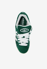 Adidas Originals Campus 00S Suede Low-Top Sneakers Green H03472 F-DRKGRN FTWWHT OWHITE