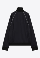 Gucci GG Jacquard Zip-Up Sweatshirt Navy 768550XJG1Y/Q_GUC-4140