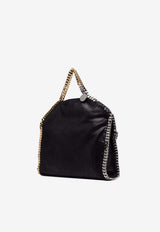 Stella McCartney Falabella Top Handle Bag in Faux Leather Black 234387W70001_1000