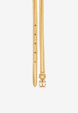 Prada Metallic Nappa Leather Belt Gold 1C4188088033