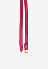 Prada Nappa Leather Belt Red 1C4188088F0041