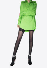 Wolford Velvet Sheer Leg Stockings Black 20942_7005