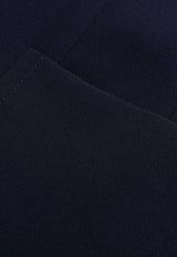 L'autre Chose Single-Breasted Buttoned Blazer Blue BJ570200042U760