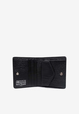 Maison Margiela Four Stitches Grained Leather Cardholder Black S56UI0140P4455_T8013