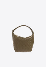 Bottega Veneta Candy Wallace Top Handle Bag in Intrecciato Leather 776781V3IV1 2856 Brown