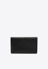Saint Laurent Large Cassandre Envelope Pouch Bag Black 778181AACIA_YSL-1000