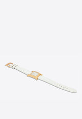 Small Heure H 25mm Watch in Chantilly Matte Alligator Single Tour Strap