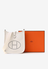 Evelyne TPM in New White Taurillon Clemence Amazone with Gold Hardware