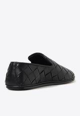 Bottega Veneta Sunday Intrecciato Leather Loafers 780519V2ED0 1000 Black