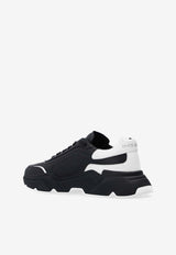 Dolce & Gabbana Daymaster Low-Top Leather Sneakers Black CS1791 AX589-89690