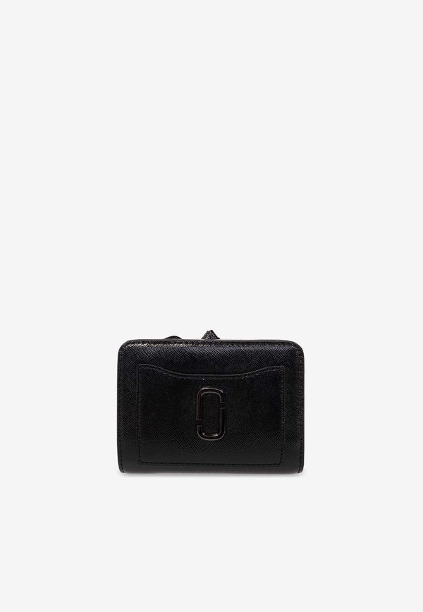 Marc Jacobs The Mini Utility Snapshot Leather Wallet Black 2F3SMP051S07 0-001