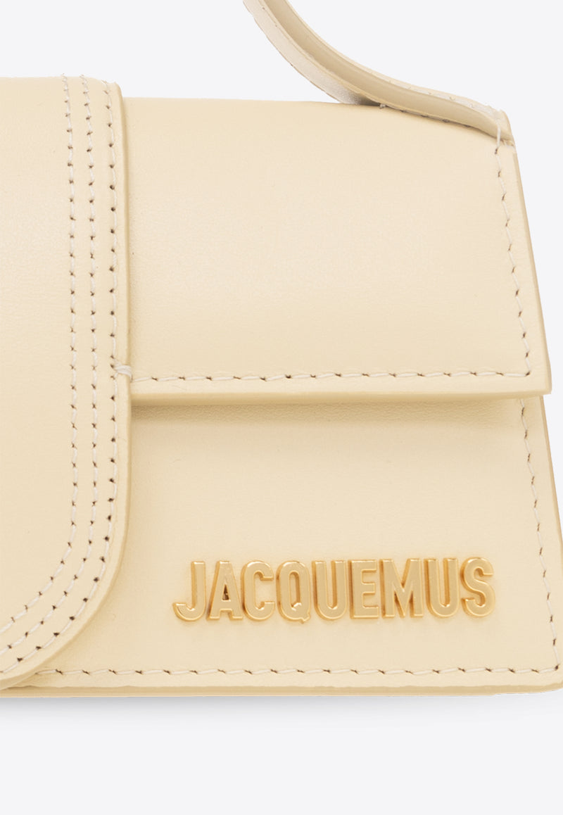 Jacquemus Le Bambino Leather Top Handle Bag Cream 213BA006 3060-120