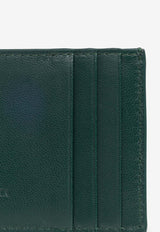 Bottega Veneta Cassette Intrecciato Leather Cardholder Emerald Green 742693 VCQC4-3049