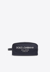 Dolce & Gabbana DG Milano Logo Pouch Bag Navy BT0989 AG182-8C653