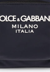 Dolce & Gabbana One-Shoulder Logo Print Backpack Navy BM2295 AG182-8C653