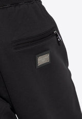 Dolce & Gabbana Logo Plaque Track Shorts Black GVB7HT G7F2G-N0000
