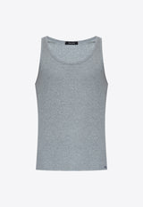 Tom Ford Ribbed Knit Tank Top Grey T4D101210 0-020