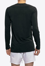 Tom Ford Long-Sleeved Logo T-shirt Black T4M141410 0-002