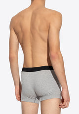 Tom Ford Logo Jacquard Stretch Boxer Briefs - Set of 2 Grey T4XC31040 0-020