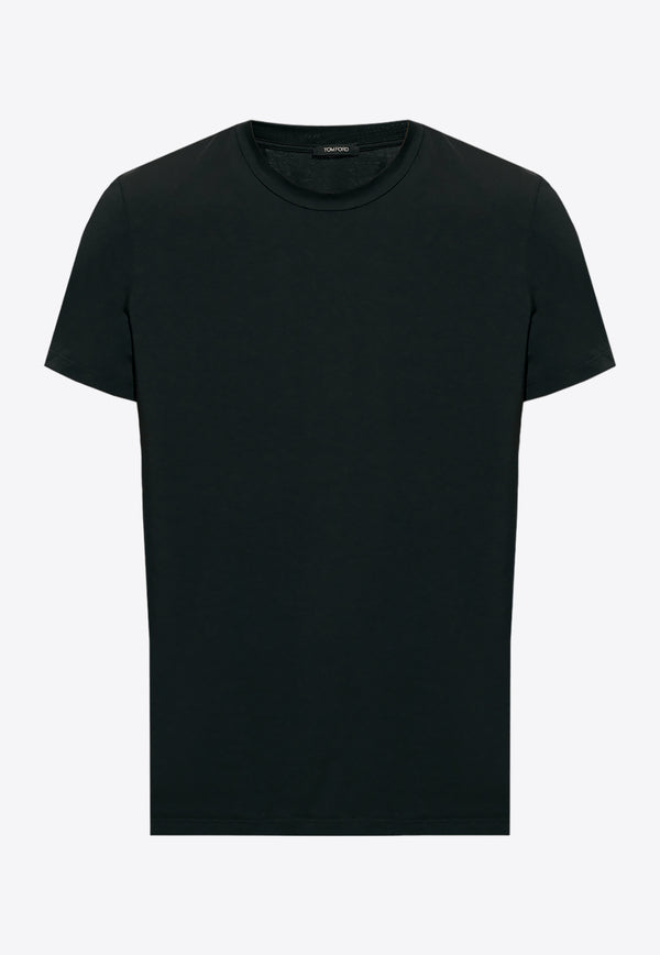 Tom Ford Basic Crewneck T-shirt Black T4M081410 0-002