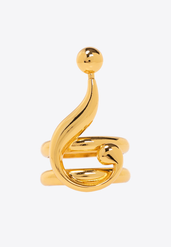Moschino House Symbols Ring Gold 24121 A9154 8402-0606