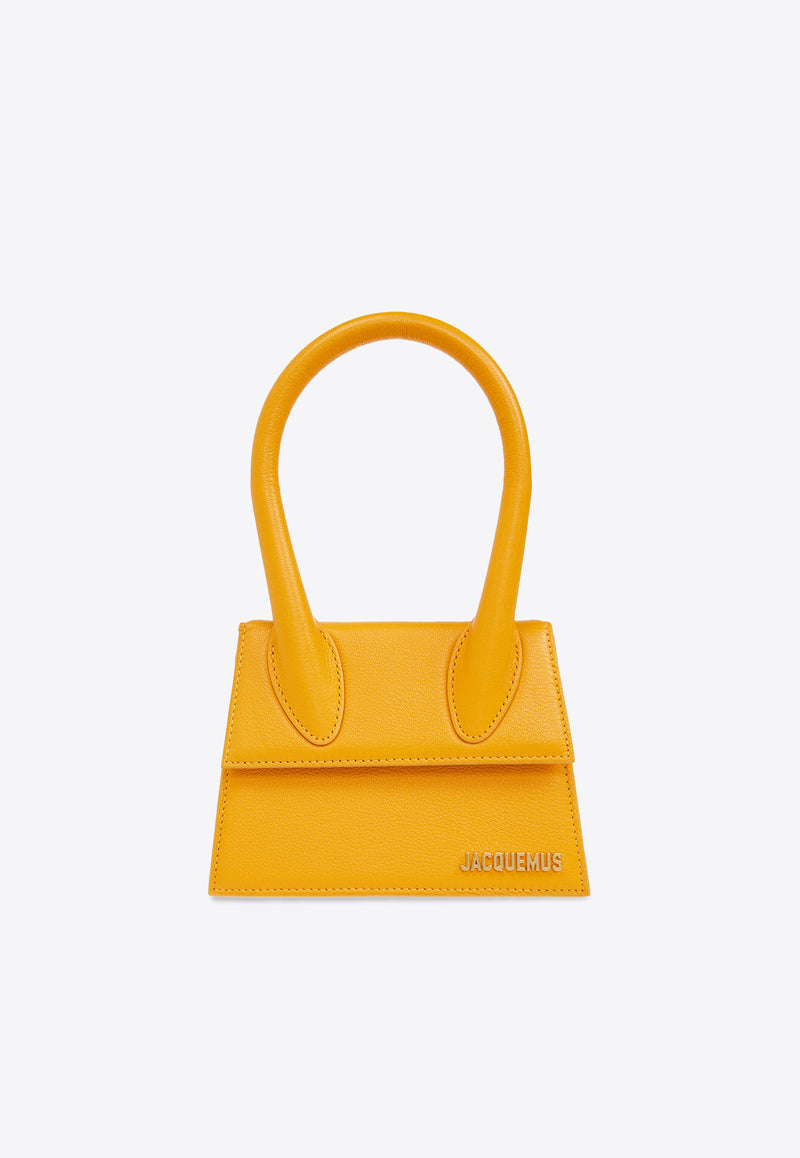 Jacquemus Le Chiquito Moyen Top Handle Bag 213BA002 3163-780 Orange