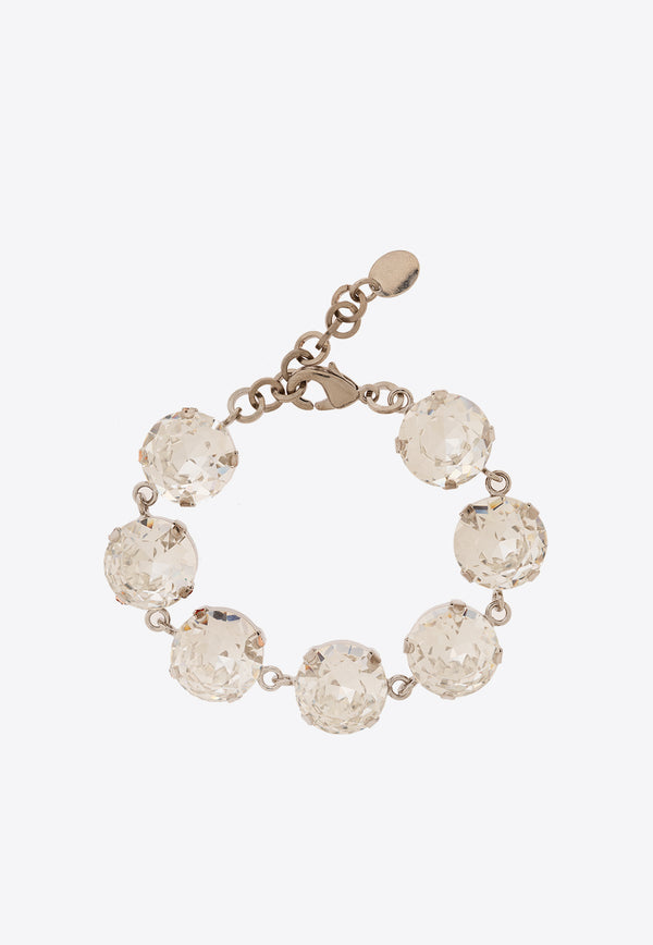 Moschino Pearl Embellished Bracelet Silver 24121 A9157 8499-1001