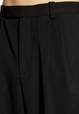 Jacquemus Titolo Pleated Pants Black 245PA081 1541-990