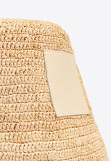 Jacquemus Le Bob Soli Raffia Bucket Hat
Beige 245AC642 3060-120