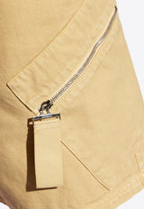 Jacquemus Le Marrone Zipped Cargo Shorts
Beige 245PA095 1485-150