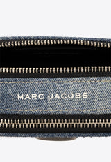 Marc Jacobs The Crystal Denim Snapshot Camera Bag Blue 2S4HCR066H03 0-402