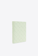 Bottega Veneta Small Intrecciato Bi-Fold Wallet Fresh Mint 742330 VCPP3-1861