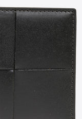 Bottega Veneta Cassette Leather Bi-Fold Wallet Dark Green 743004 VBWD5-2999