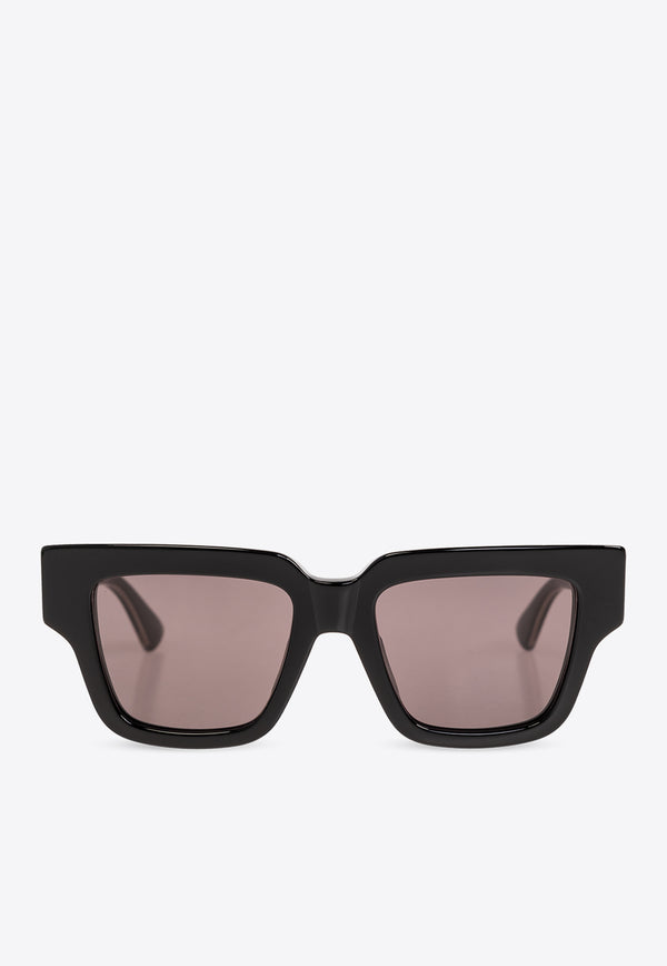 Bottega Veneta Tri-Fold Square Sunglasses Gray 779428 VBL80-1049