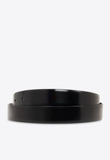 Dolce & Gabbana Brushed Calfskin Belt Black BC4703 AI935-80999