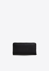 Dolce & Gabbana Zip-Around DG Logo Wallet Black BP1672 AT489-80999