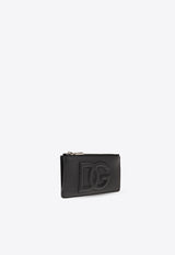 Dolce & Gabbana DG Logo Zip Wallet Black BP3307 AT489-80999