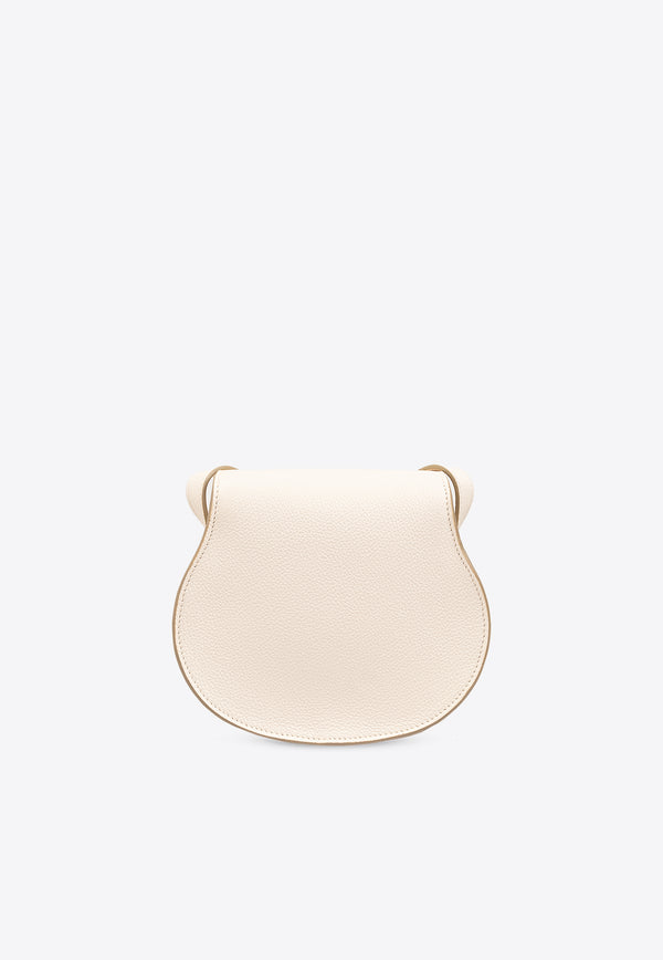 Chloé Small Marcie Saddle Shoulder Bag Cream CHC22AS680 I31-110