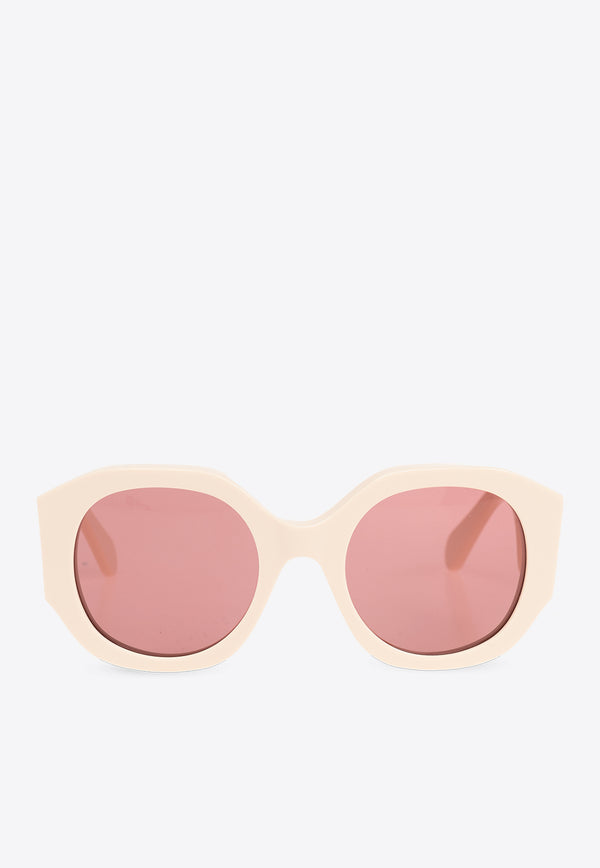 Chloé Naomy Square-Framed Sunglasses Red CH0234S 0-003