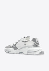 Dolce & Gabbana Airmaster Logo Chunky Sneakers Silver CS1984 AT518-8B442