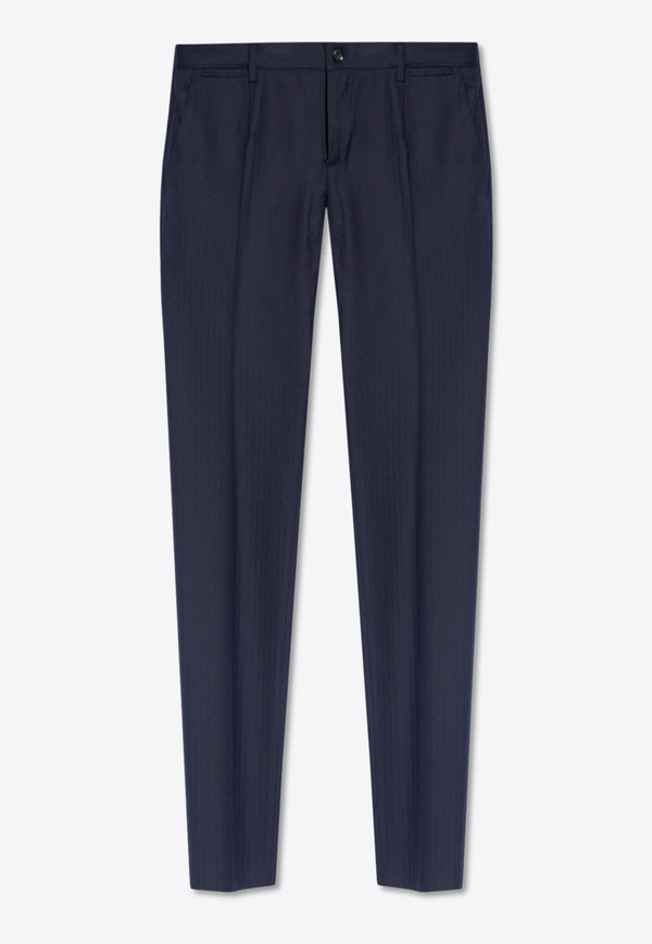 Dolce & Gabbana Wool Tailored Pants GY7BMT FC2FI-B0387
