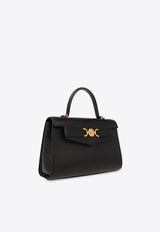 Versace Medusa '95 Leather Top Handle Bag Black 1013823 1A10795-1B00V