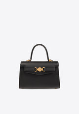 Versace Small Medusa '95 Calf Leather Shoulder Bag Black 1013824 1A10795-1B00V