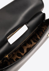 Dolce & Gabbana Large Sicily Patent Leather Clutch Bag Black BB7611 AU803-80999